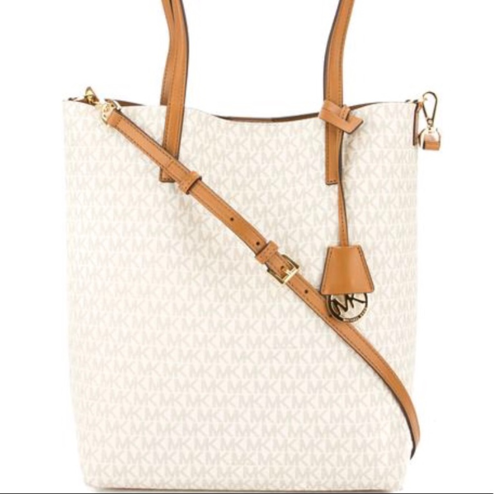 Michael Kors Large Leather Haley Tote